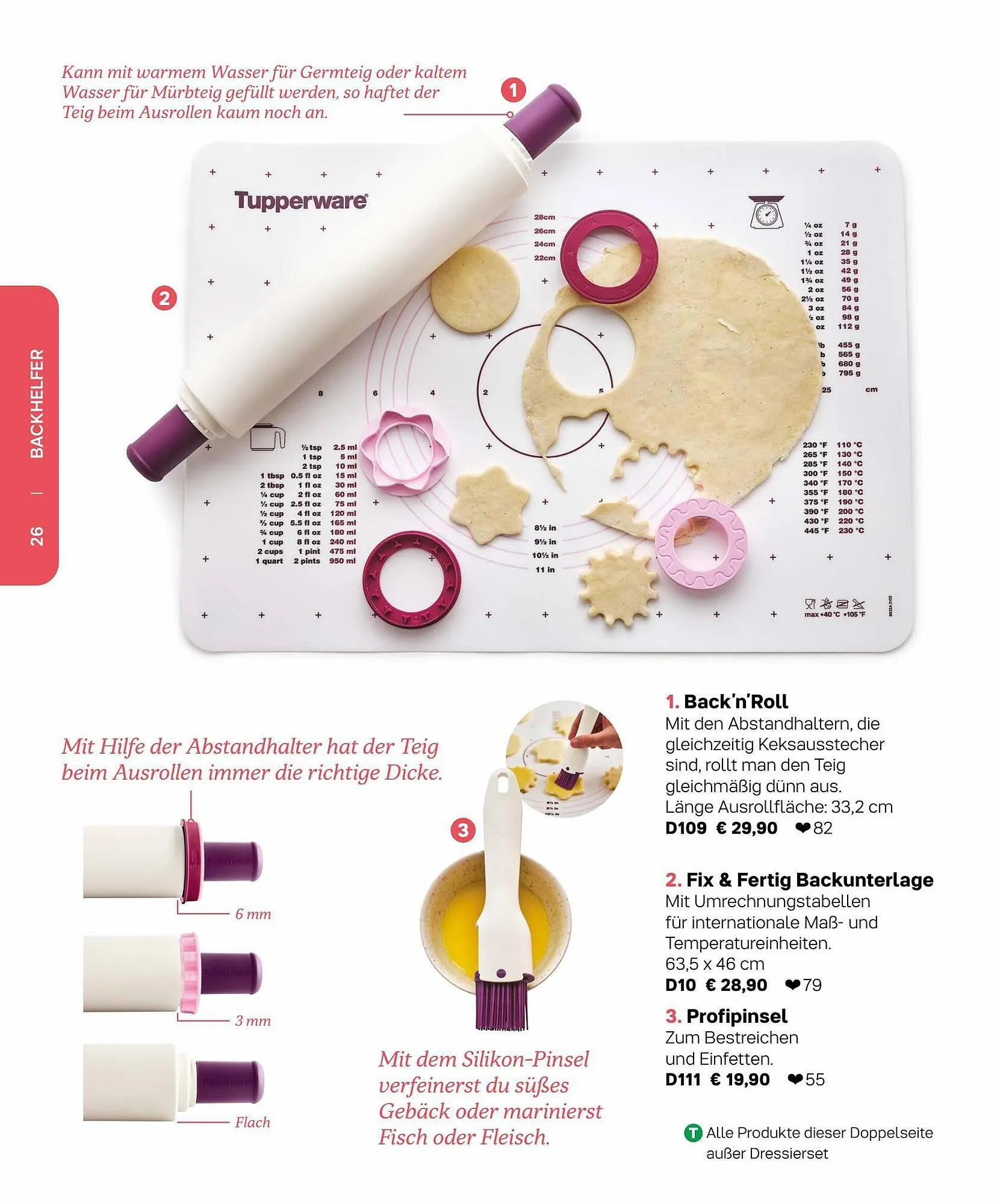 Tupperware Flugblatt von 6. März bis 31. August 2023 - Flugblätt seite 26