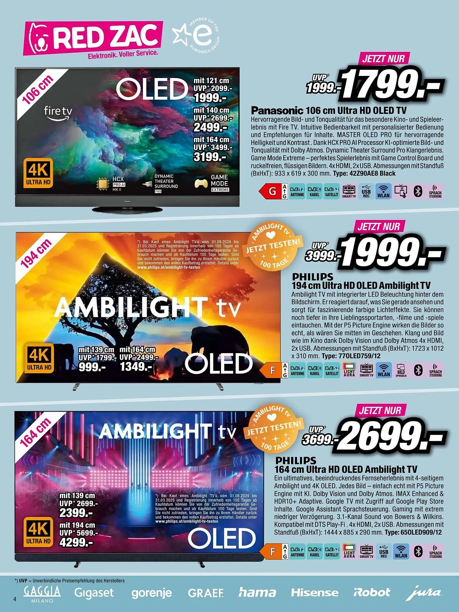 Red Zac Flugblatt von 29. Jänner bis 16. Februar 2025 - Flugblätt seite 4