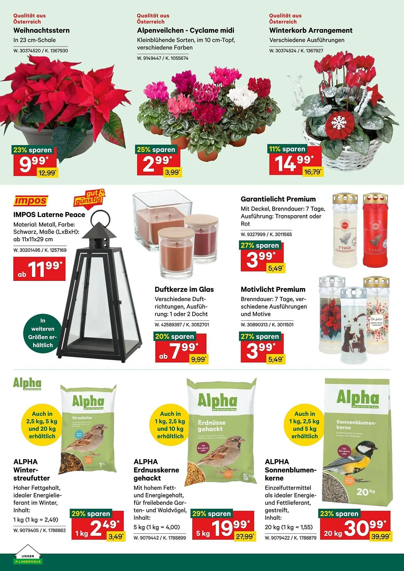 Lagerhaus Flugblatt von 1. Dezember bis 14. Dezember 2025 - Flugblätt seite  2