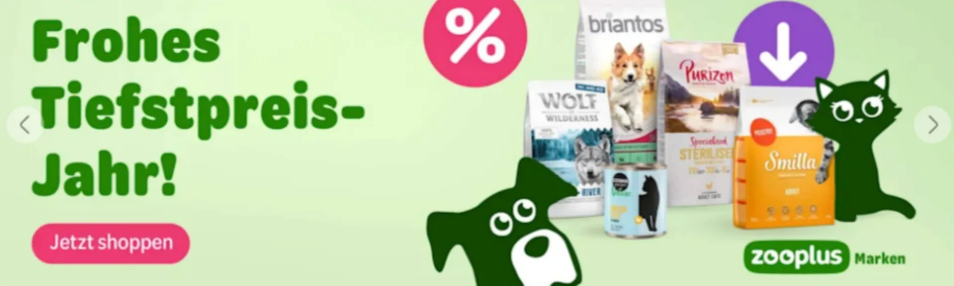 Zooplus Flugblatt von 4. Februar bis 10. Februar 2025 - Flugblätt seite  4