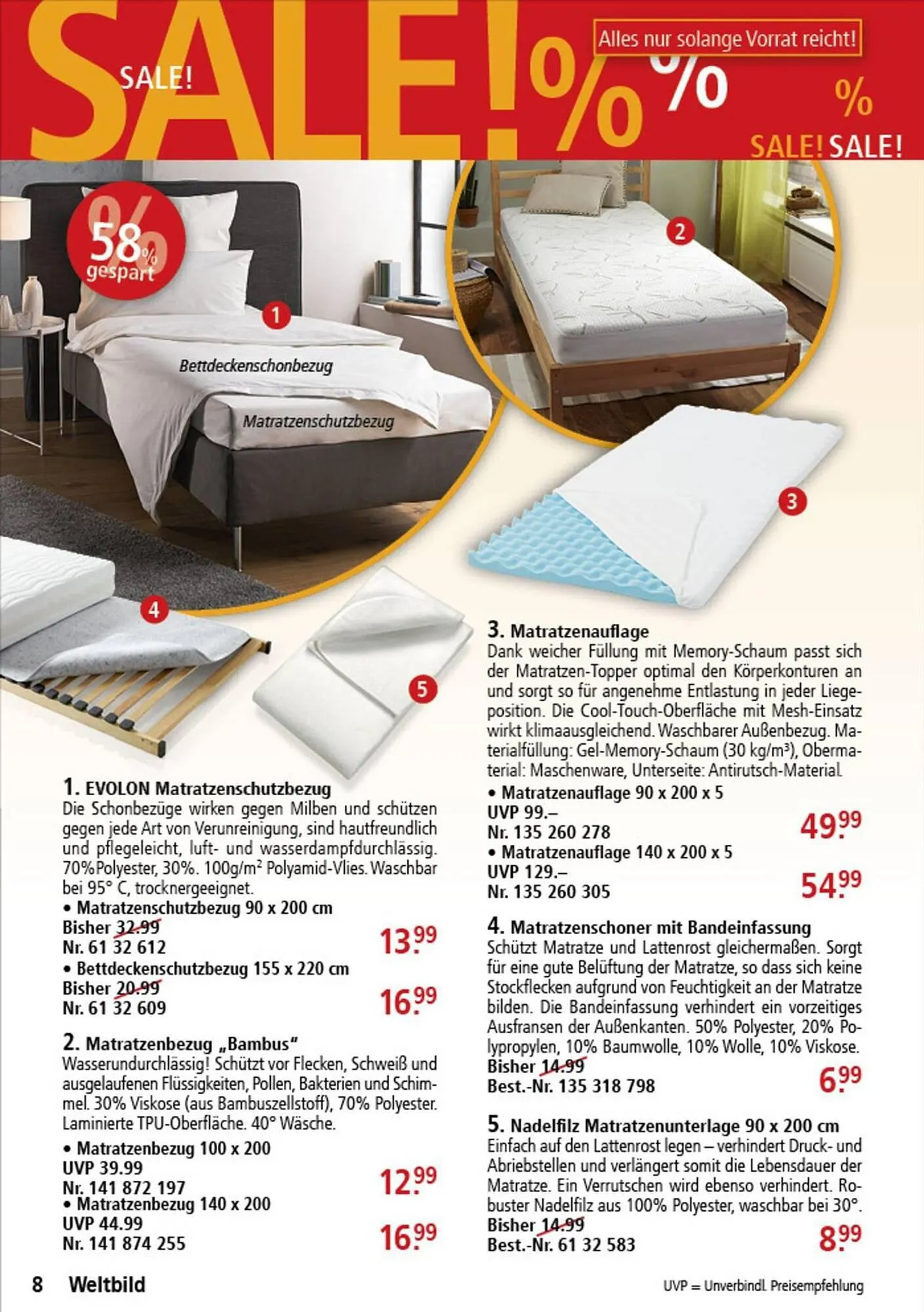 Weltbild Flugblatt von 23. Februar bis 29. Februar 2024 - Flugblätt seite 8