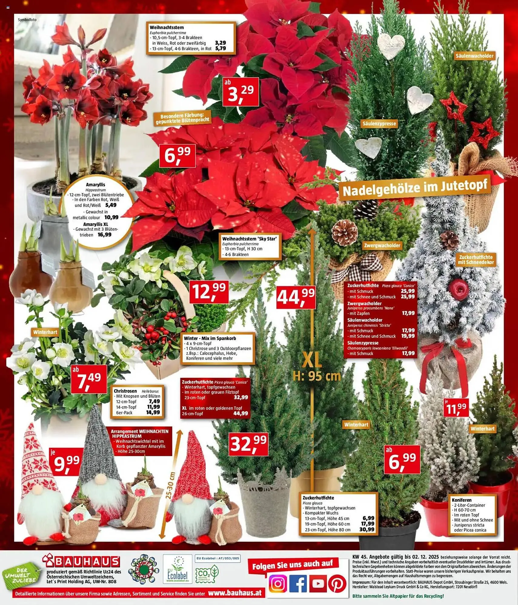 Bauhaus Flugblatt von 5. November bis 2. Dezember 2025 - Flugblätt seite 24