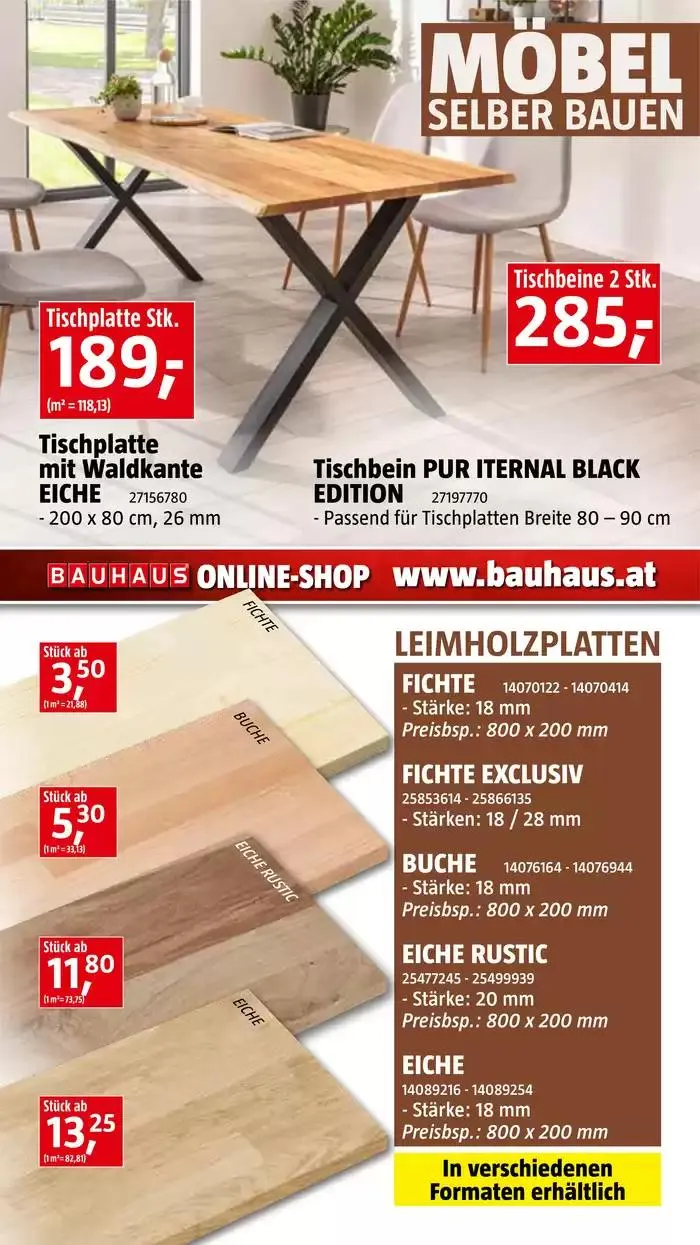 Bauhaus Angebote von 30. Jänner bis 28. Februar 2025 - Flugblätt seite 13