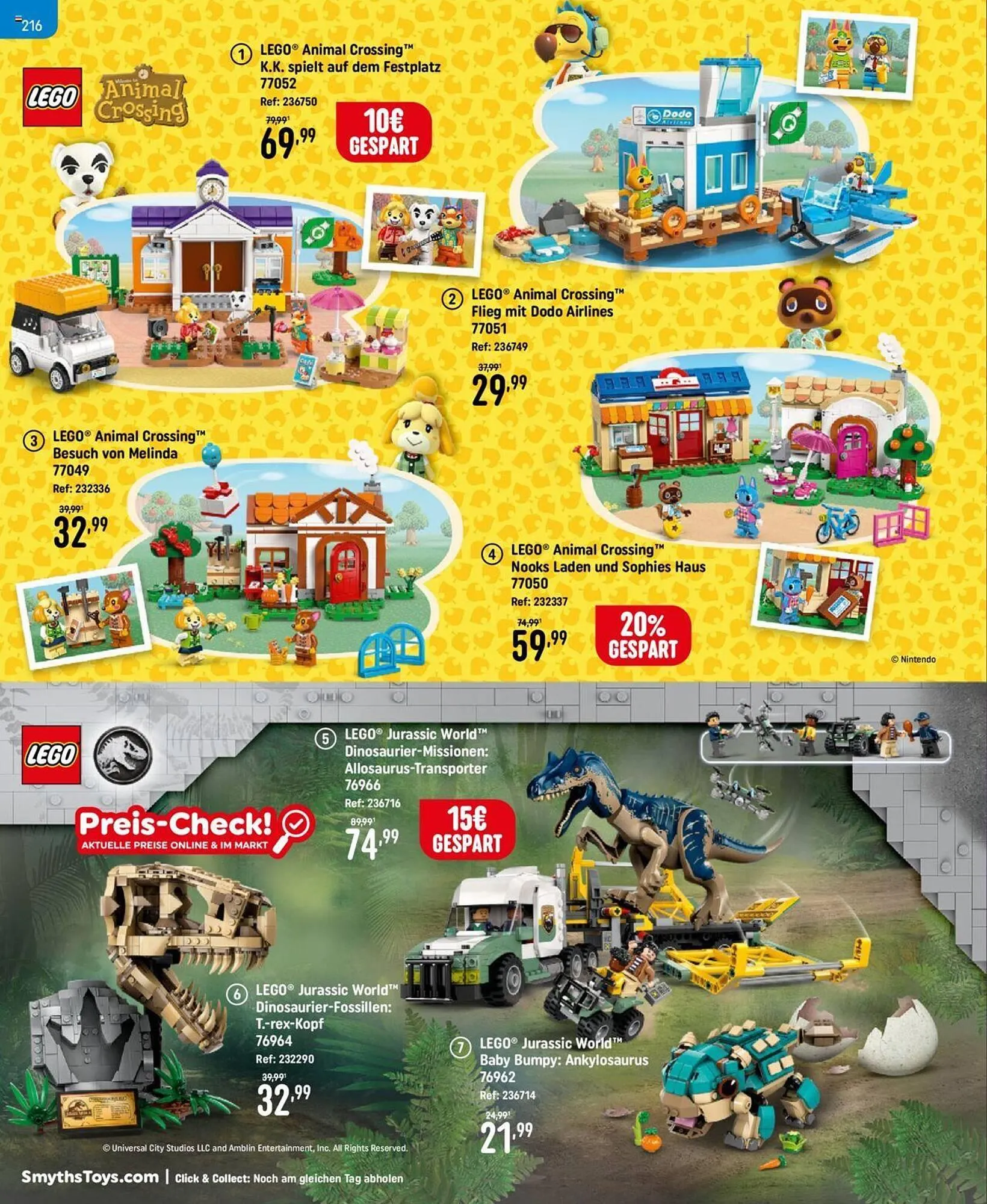 Smyths Toys Flugblatt von 25. September bis 13. Dezember 2024 - Flugblätt seite 216