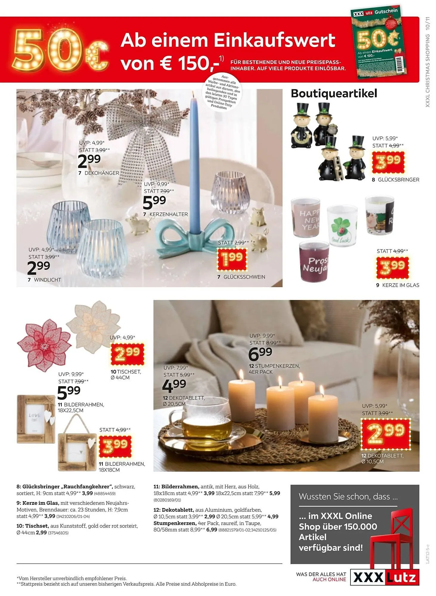 XXXLutz Prospekt von 2. Dezember bis 10. Dezember 2025 - Flugblätt seite  11