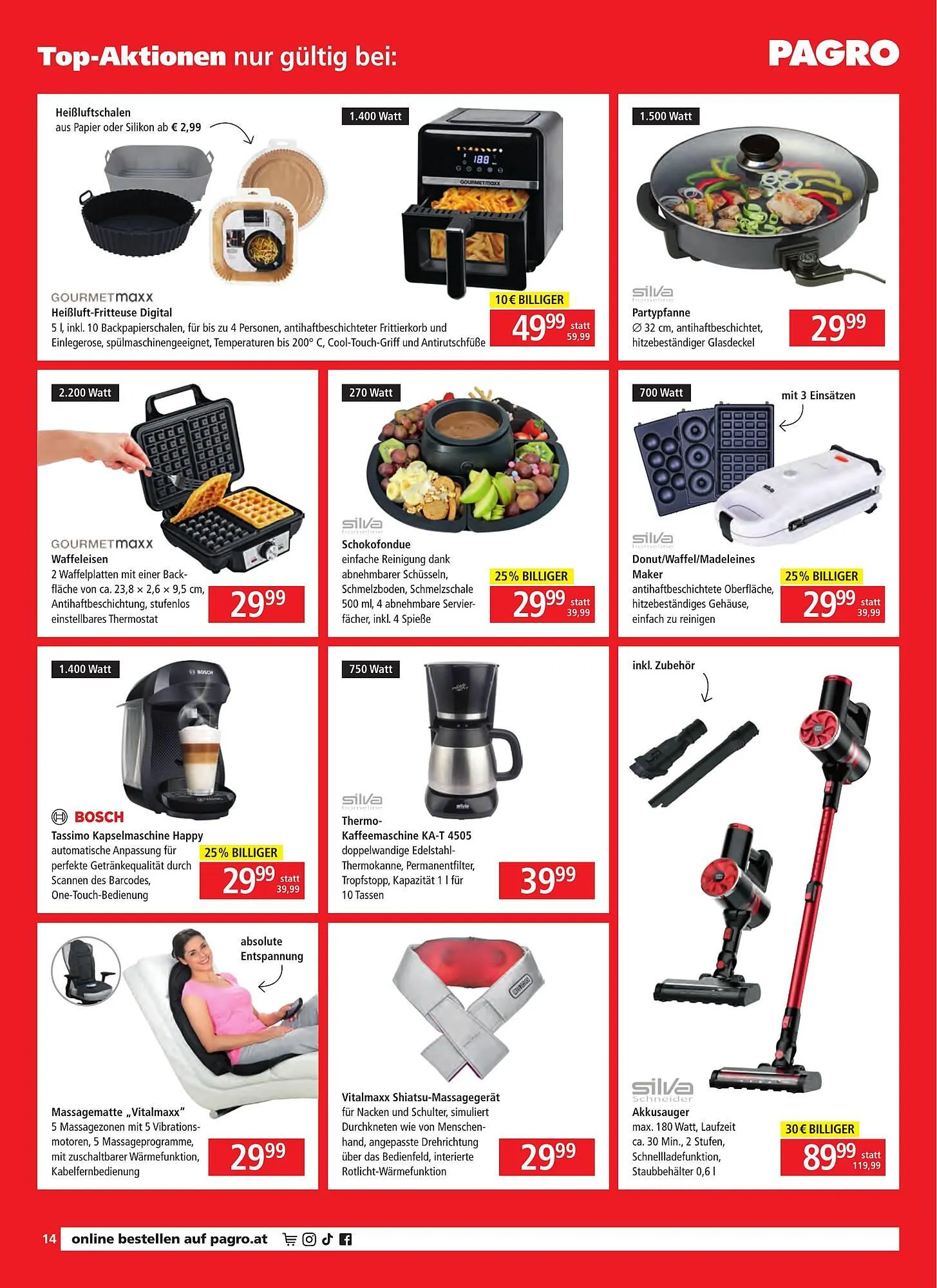 Pagro Diskont Flugblatt von 11. Dezember bis 24. Dezember 2025 - Flugblätt seite 14