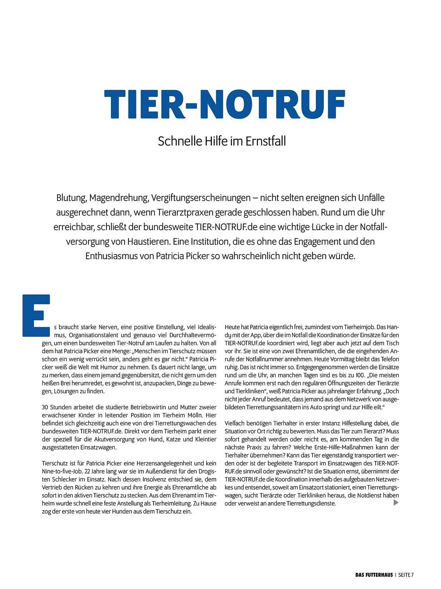 Das Futterhaus Flugblatt von 31. Mai bis 23. Juni 2024 - Flugblätt seite  7