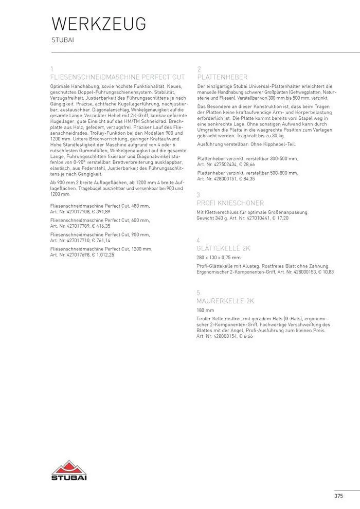 Fliesen 2024 von 5. Juni bis 31. Dezember 2024 - Flugblätt seite  373