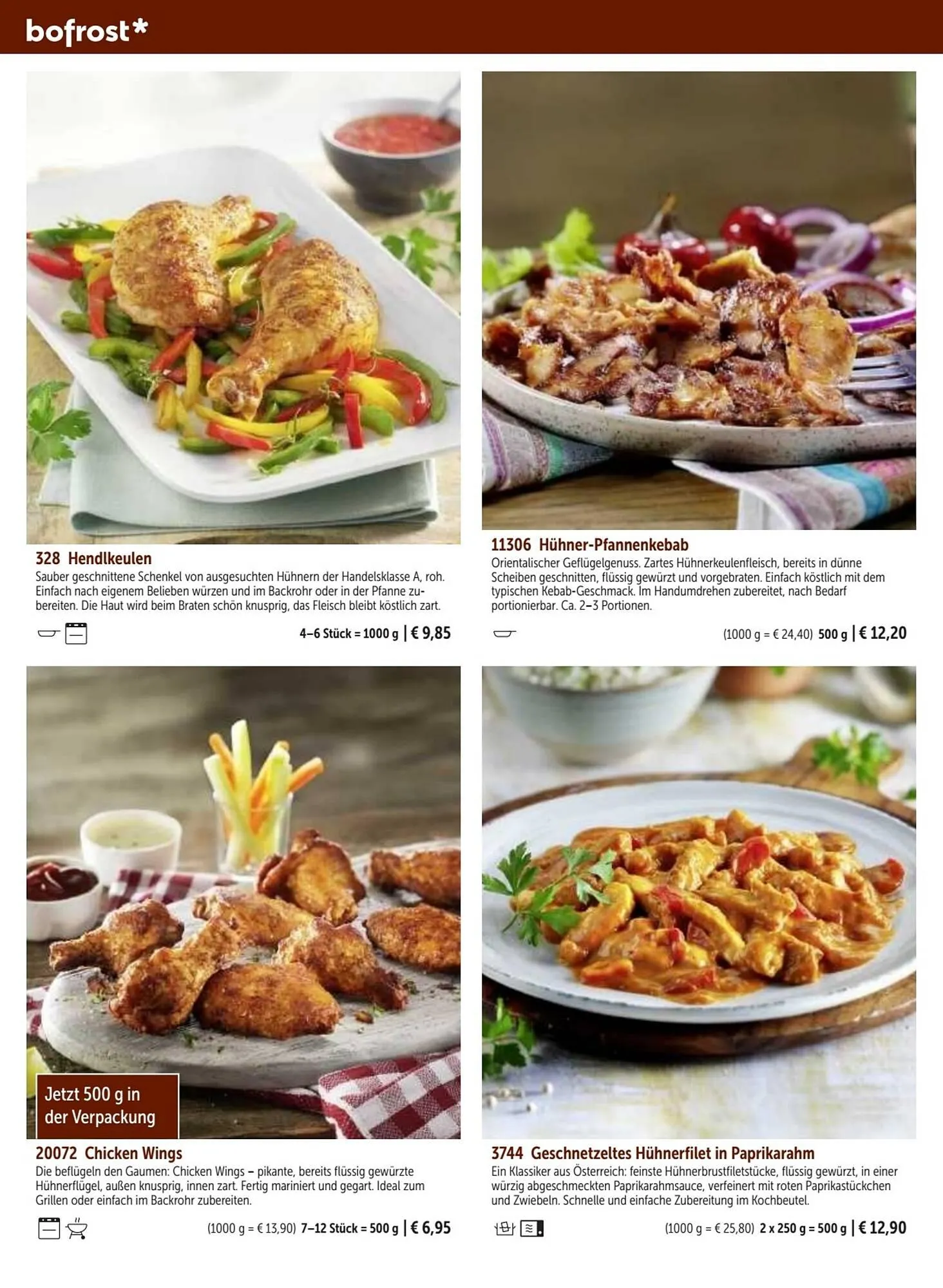 Bofrost Flugblatt von 1. März bis 31. August 2023 - Flugblätt seite  74