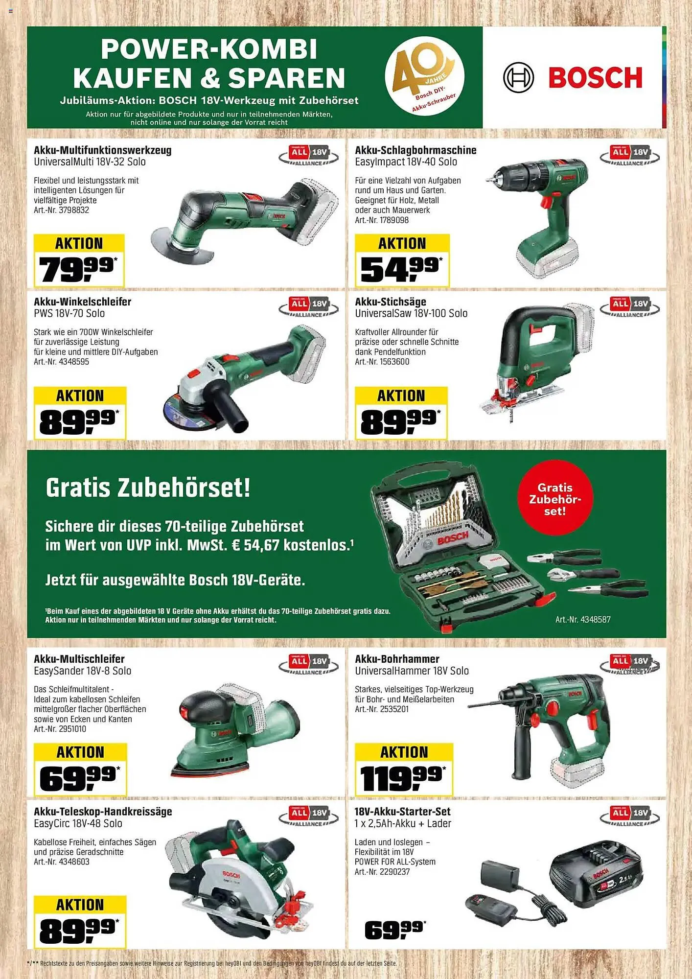 OBI Flugblatt von 14. November bis 30. November 2025 - Flugblätt seite 16