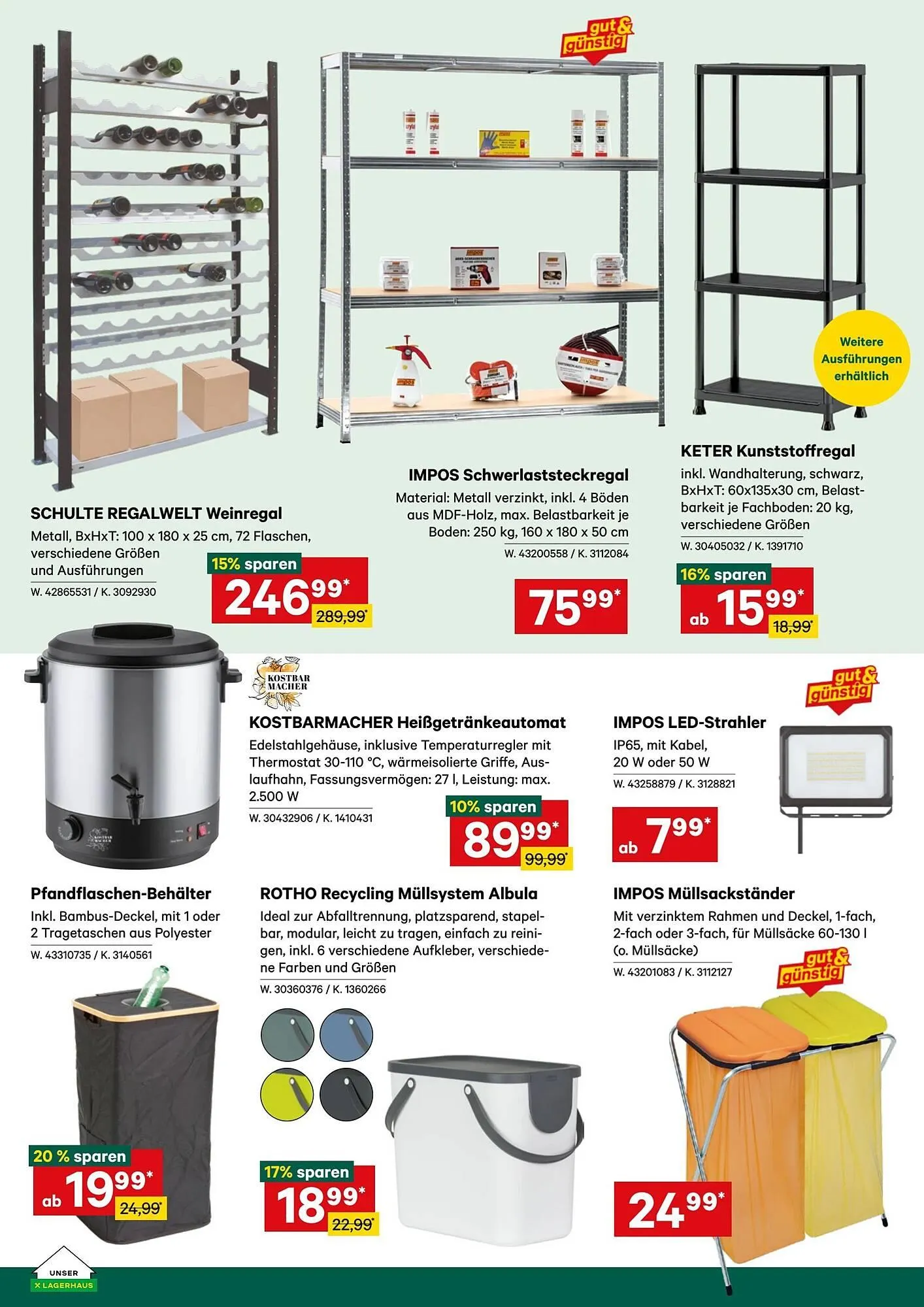 Lagerhaus Flugblatt von 19. Jänner bis 2. Februar 2026 - Flugblätt seite  9