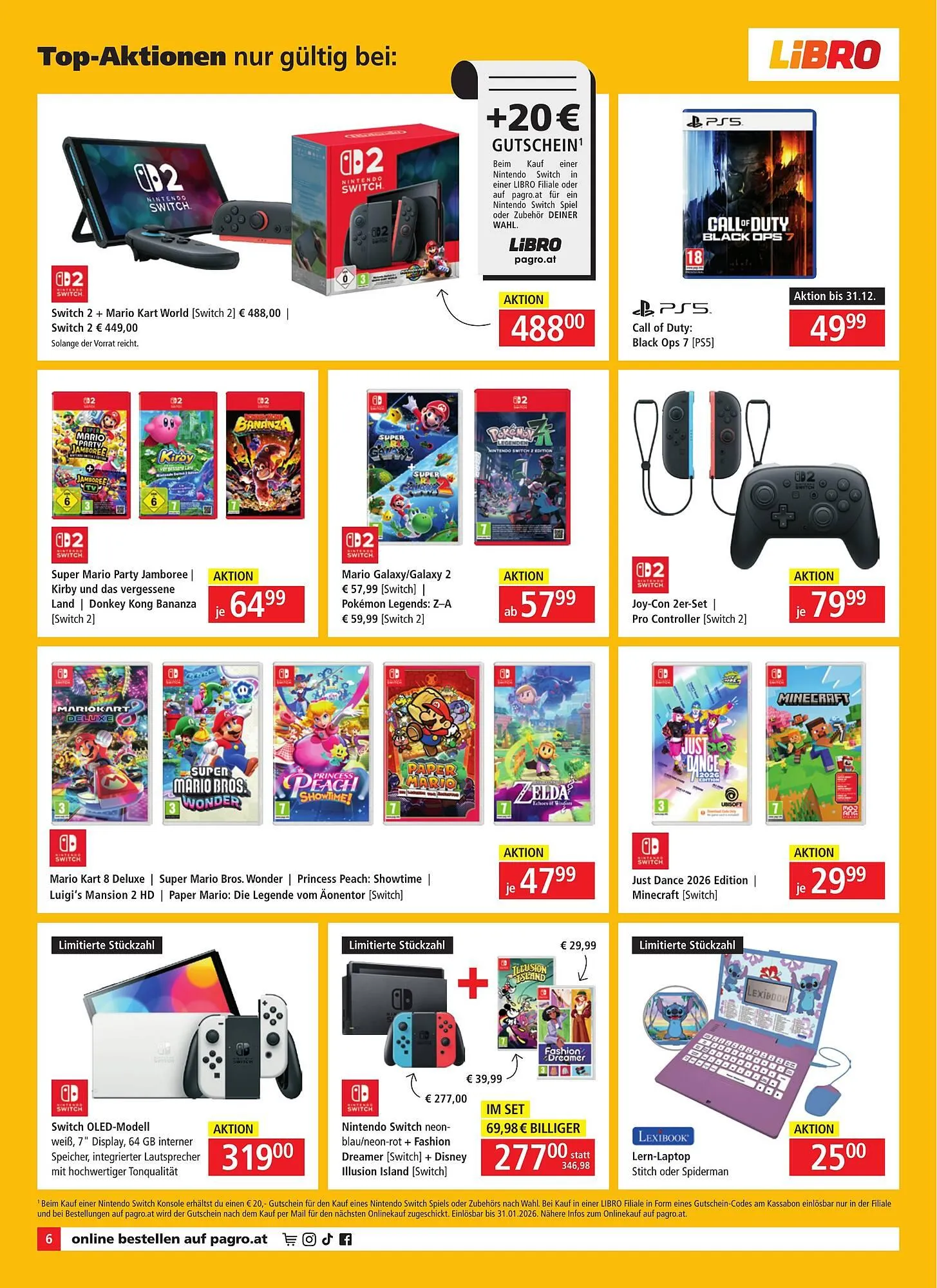 Pagro Diskont Flugblatt von 18. Dezember bis 1. Jänner 2026 - Flugblätt seite  6