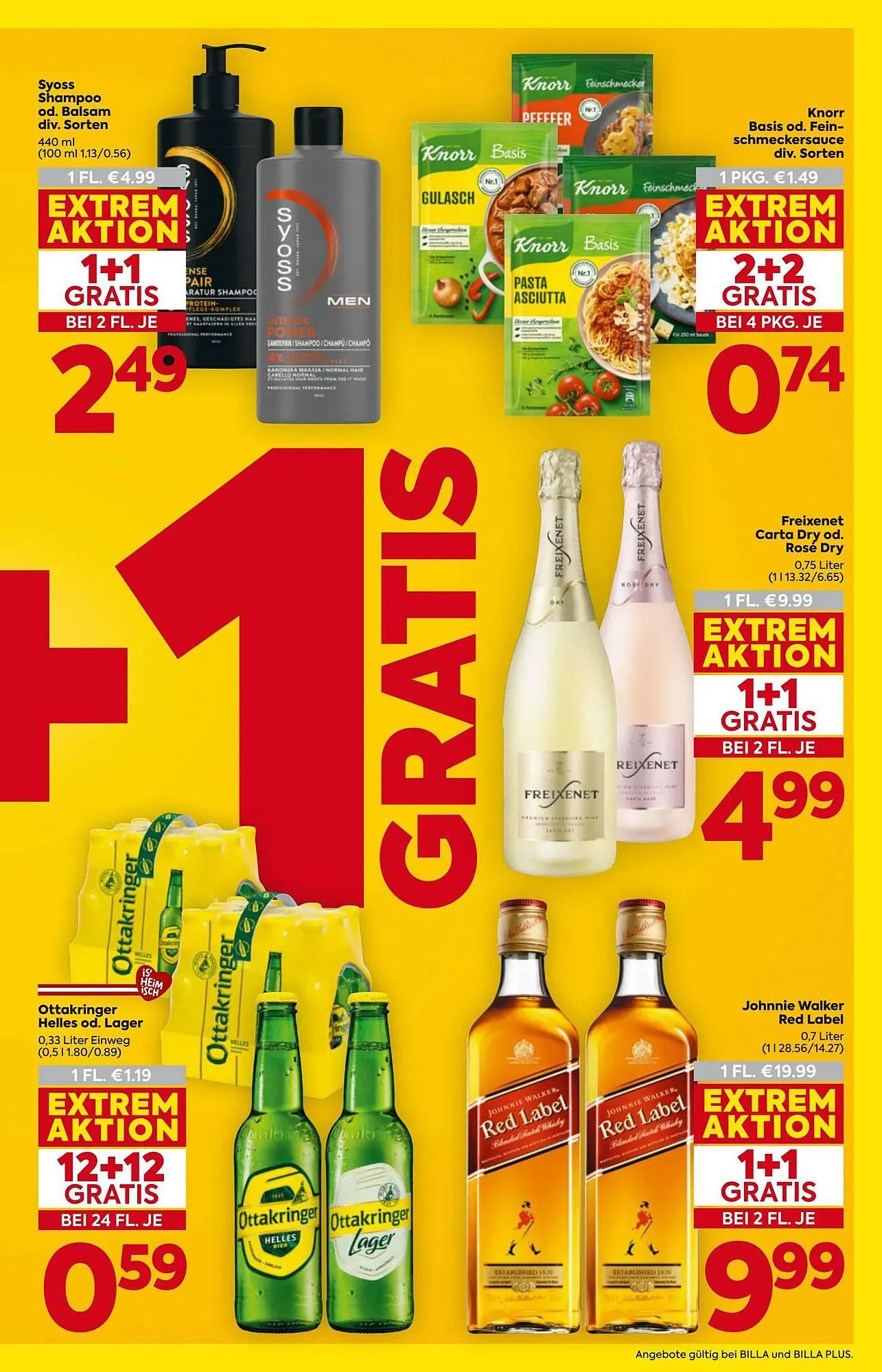 Billa Flugblatt von 22. Jänner bis 28. Jänner 2026 - Flugblätt seite  7