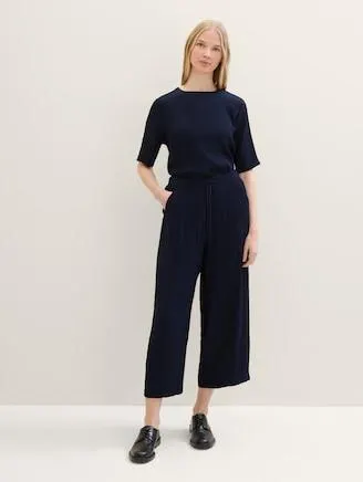 Cropped Culotte Hose