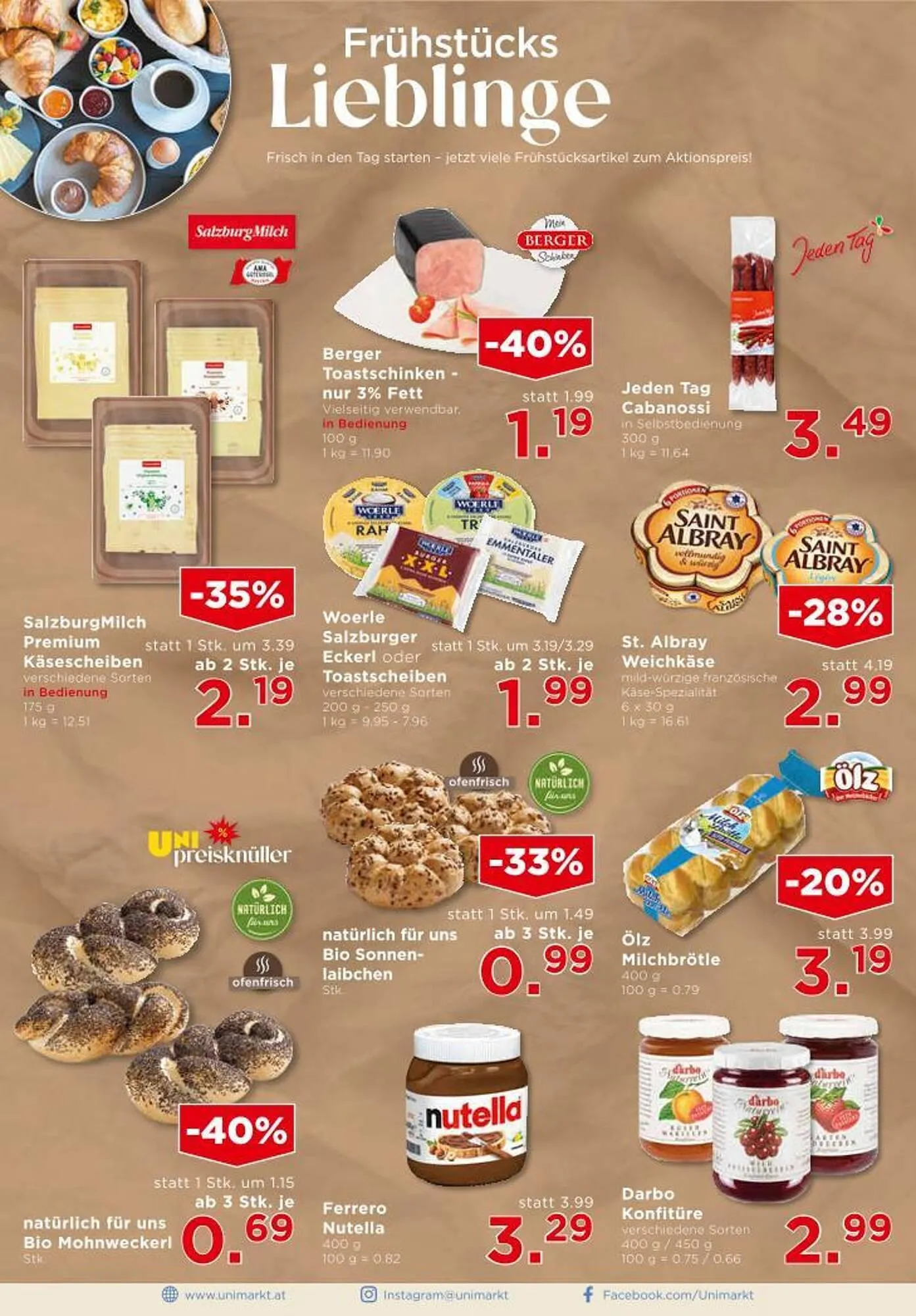 Unimarkt Flugblatt von 12. November bis 18. November 2025 - Flugblätt seite 2