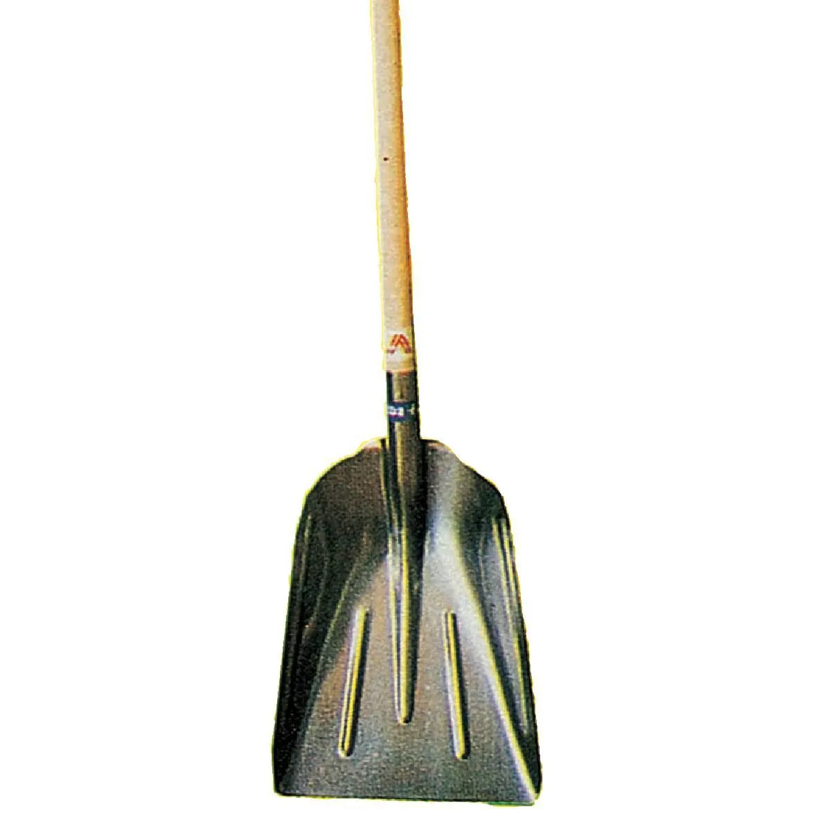 Schaufel Alu Standard m. Stiel 390x330x1,5mm