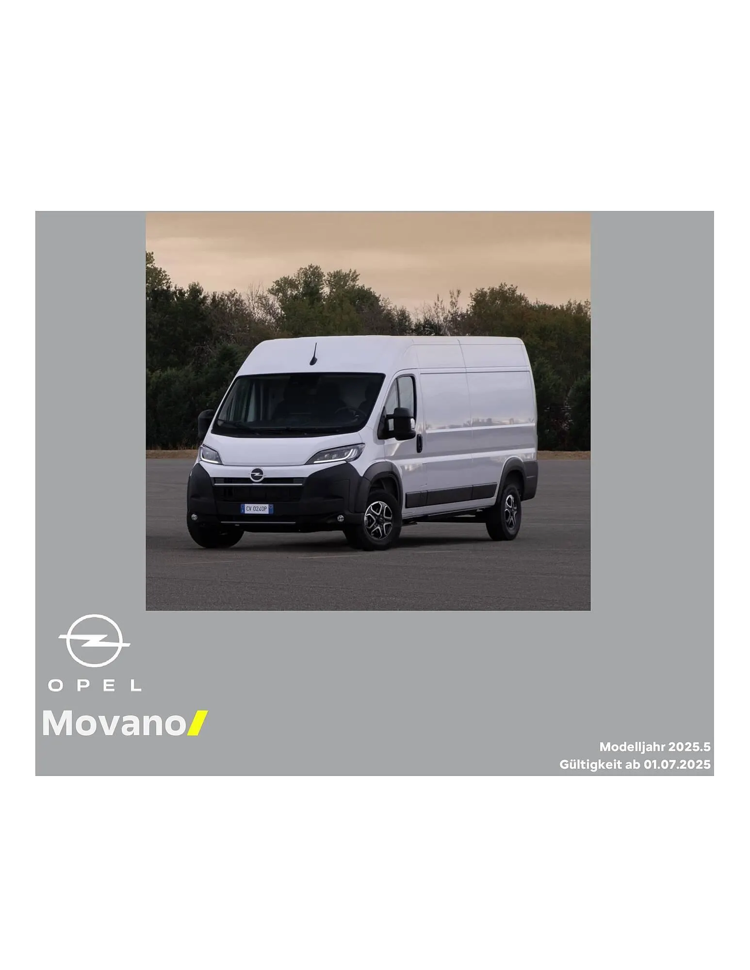 Opel Flugblatt von 18. August bis 18. November 2025 - Flugblätt seite  1