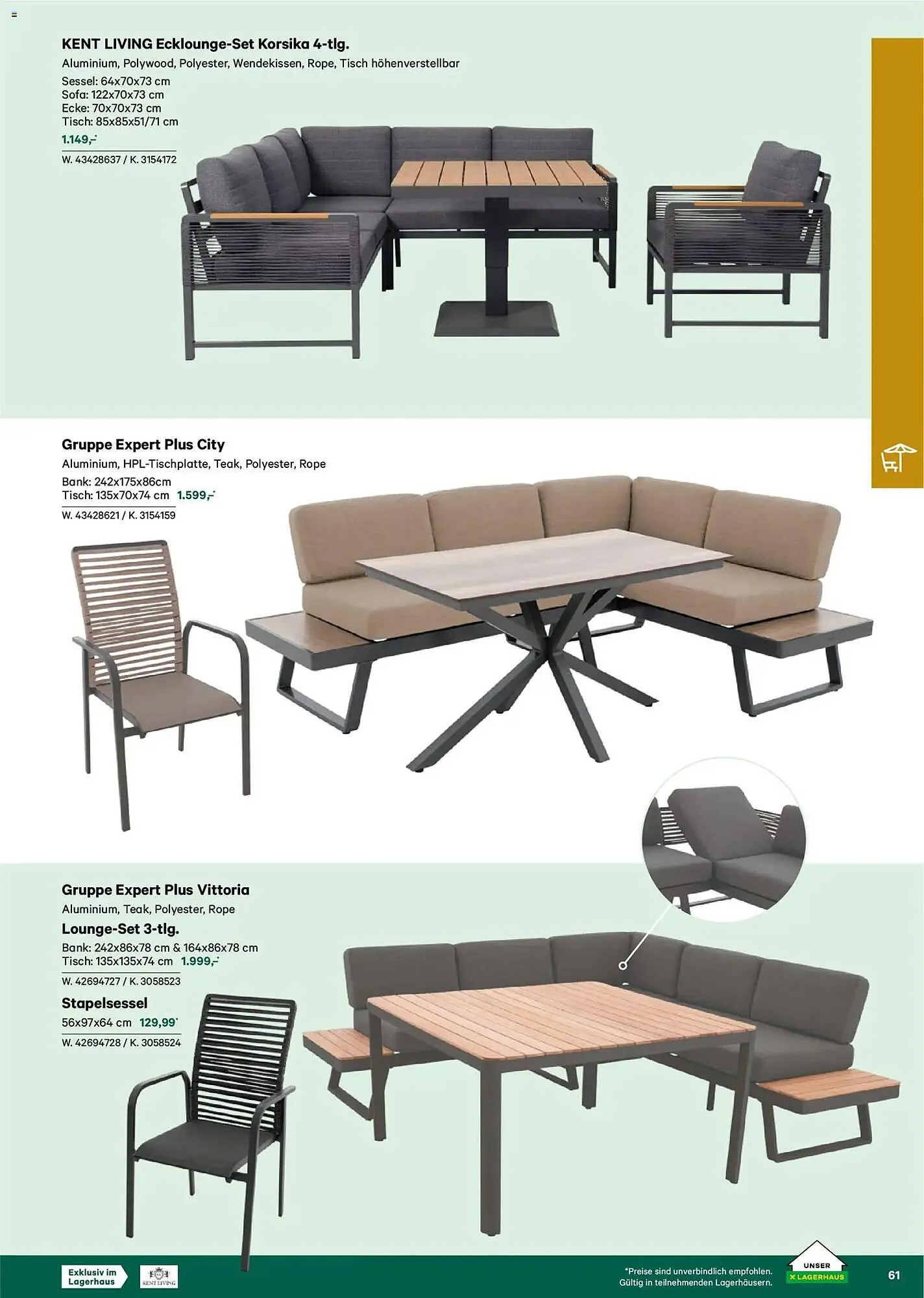 Lagerhaus Flugblatt von 22. Februar bis 31. Mai 2026 - Flugblätt seite 61