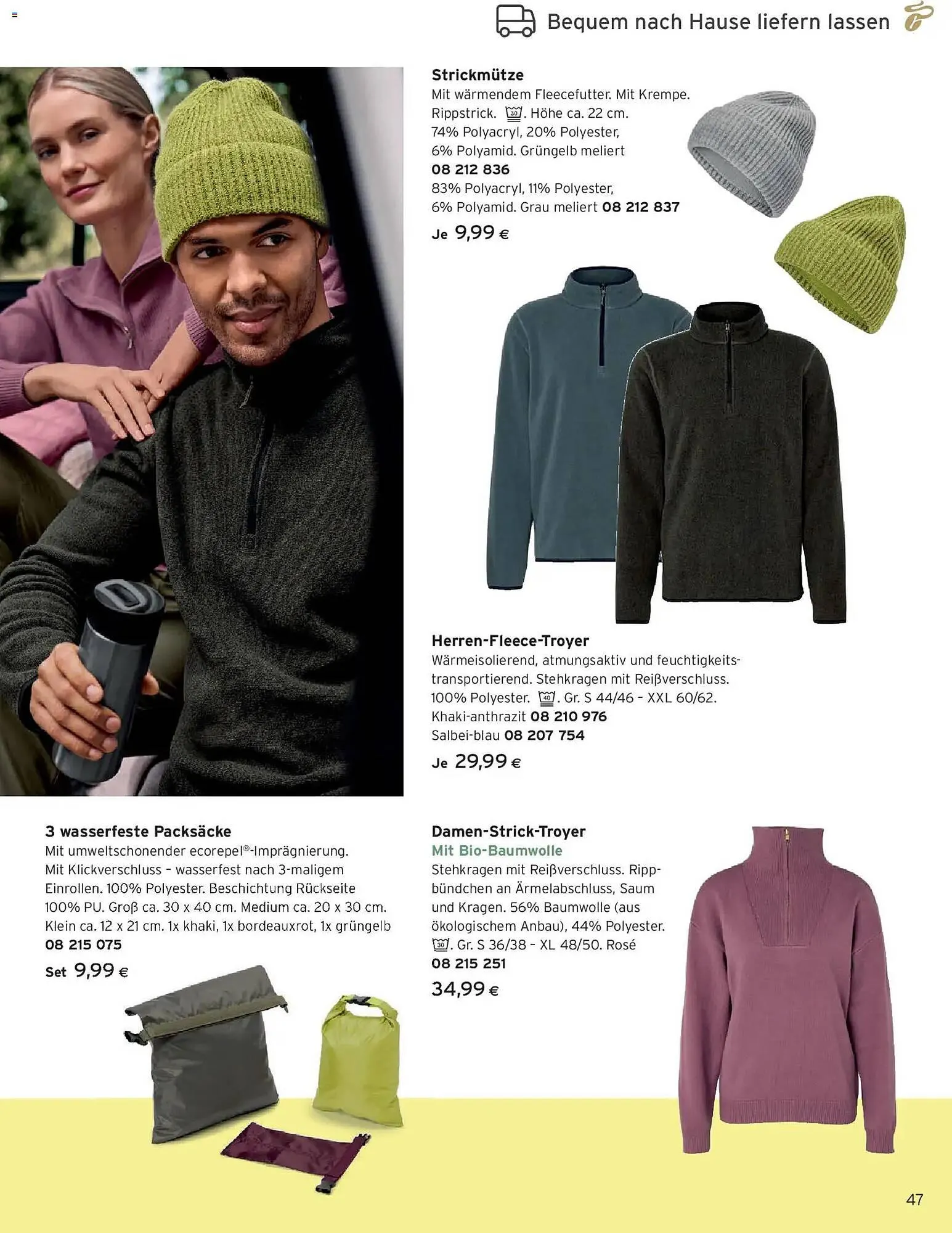 Tchibo Eduscho Flugblatt von 1. Jänner bis 31. Jänner 2026 - Flugblätt seite  47