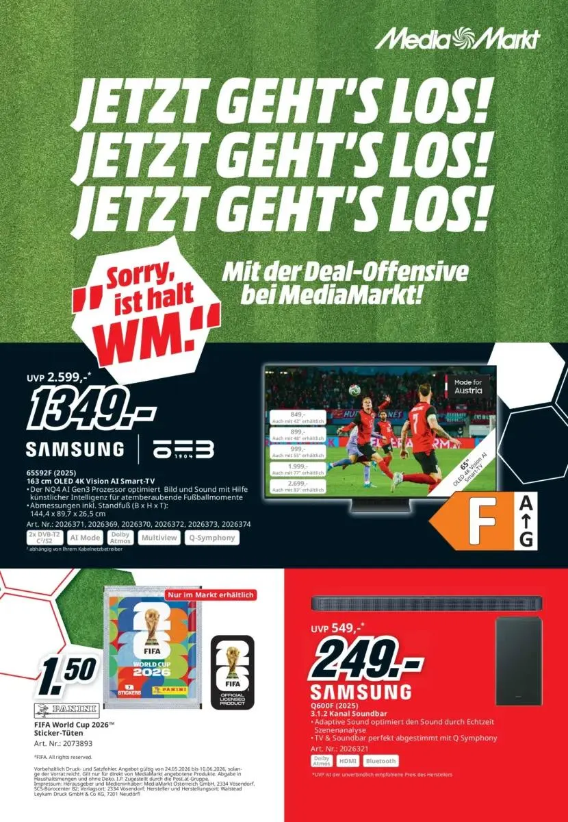 MediaMarkt Angebote gültig bis 10.06.2026 von 6. Juni bis 10. Juni 2026 - Flugblätt seite  1