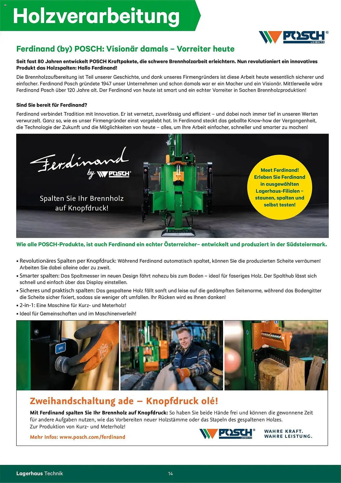 Lagerhaus Flugblatt von 5. November bis 31. Dezember 2025 - Flugblätt seite 14