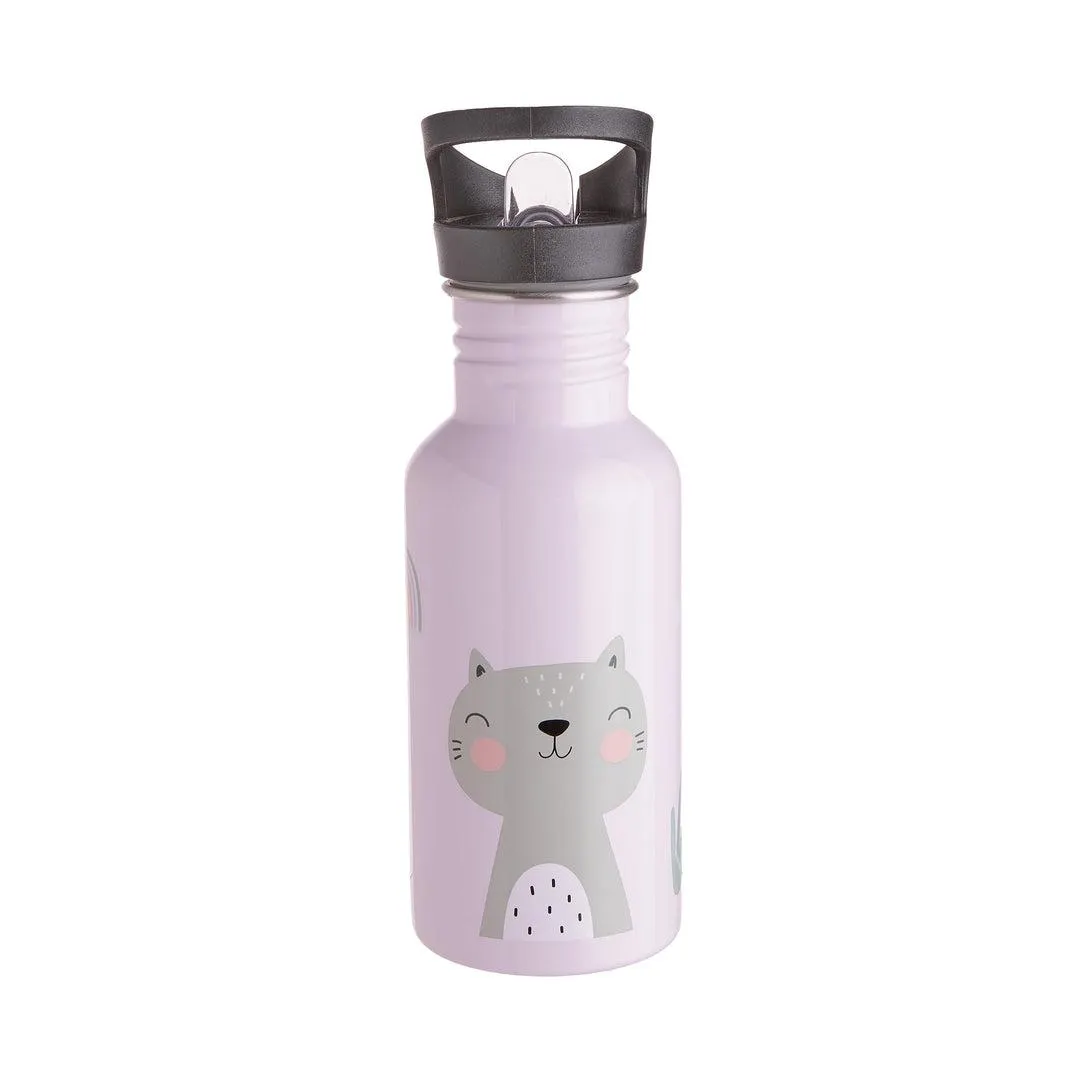 Trinkflasche Kinder Katze 580ml