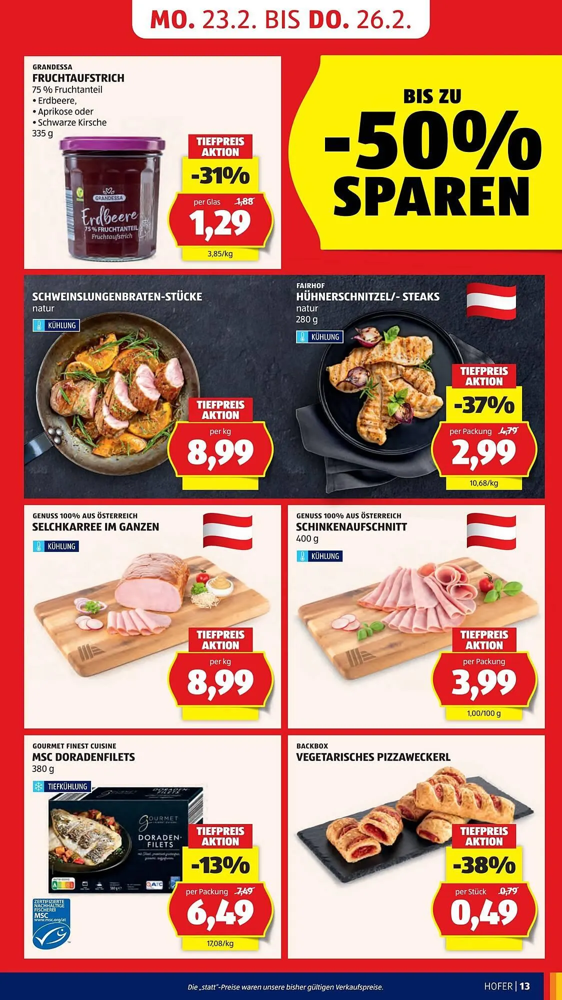 Hofer Flugblatt von 20. Februar bis 1. März 2026 - Flugblätt seite  15