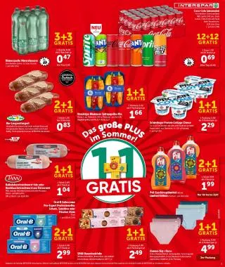 INTERSPAR Flugblatt von 9. Juli bis 15. Juli 2026 - Flugblätt seite  4