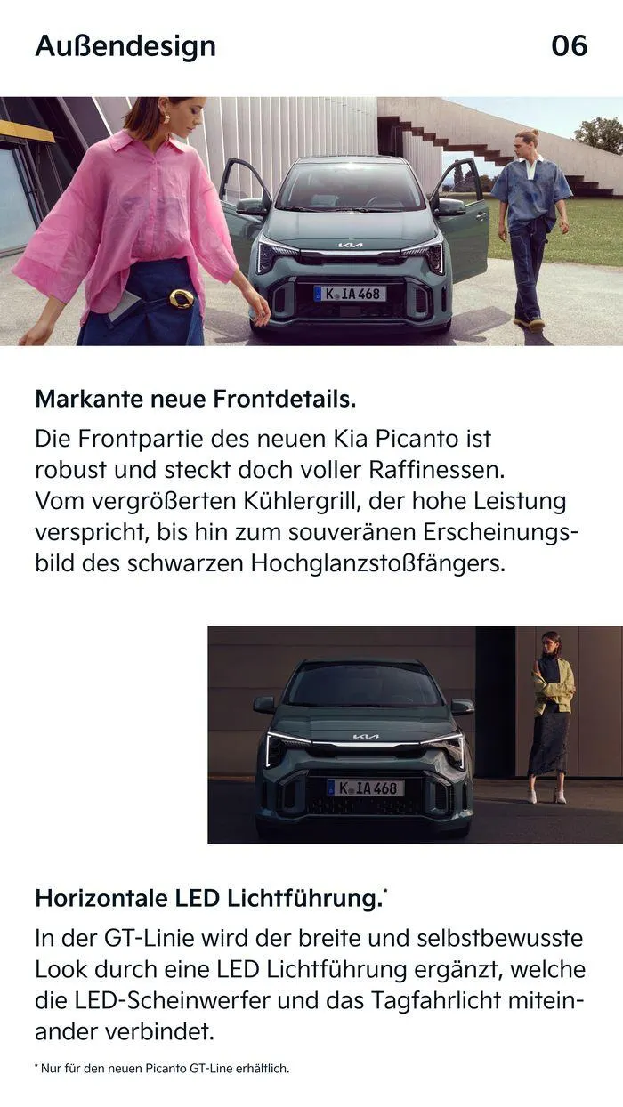Kia Picanto von 27. Juli bis 27. Juli 2025 - Flugblätt seite  6