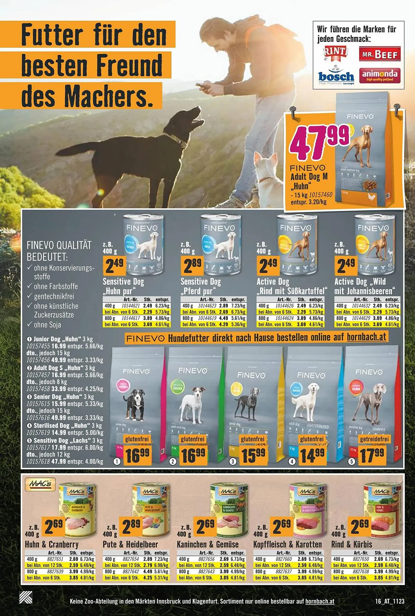 Hornbach Flugblatt von 19. November bis 19. Dezember 2023 - Flugblätt seite 16