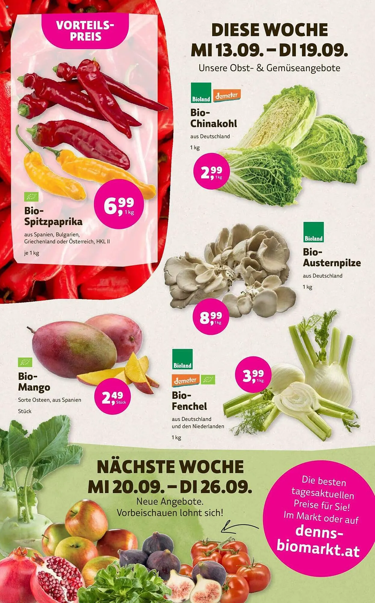 Denn's Biomarkt Flugblatt von 13. September bis 26. September 2023 - Flugblätt seite 4
