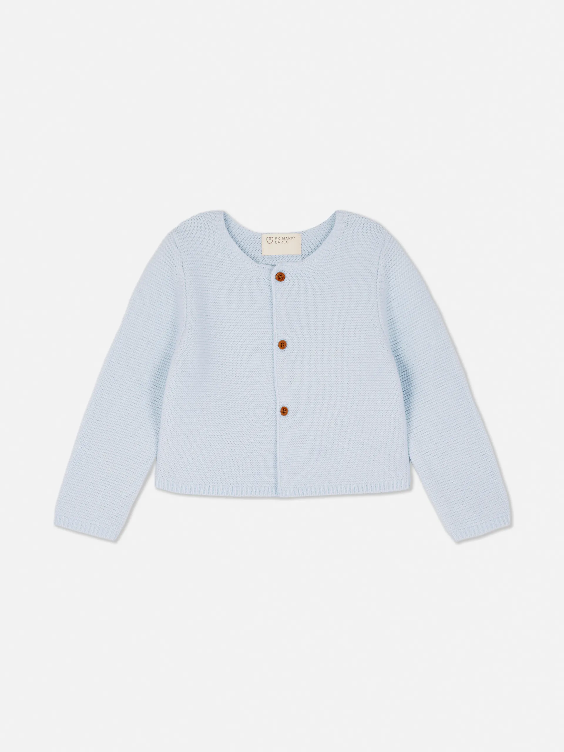 Strukturierter Cardigan mit Knopfleiste