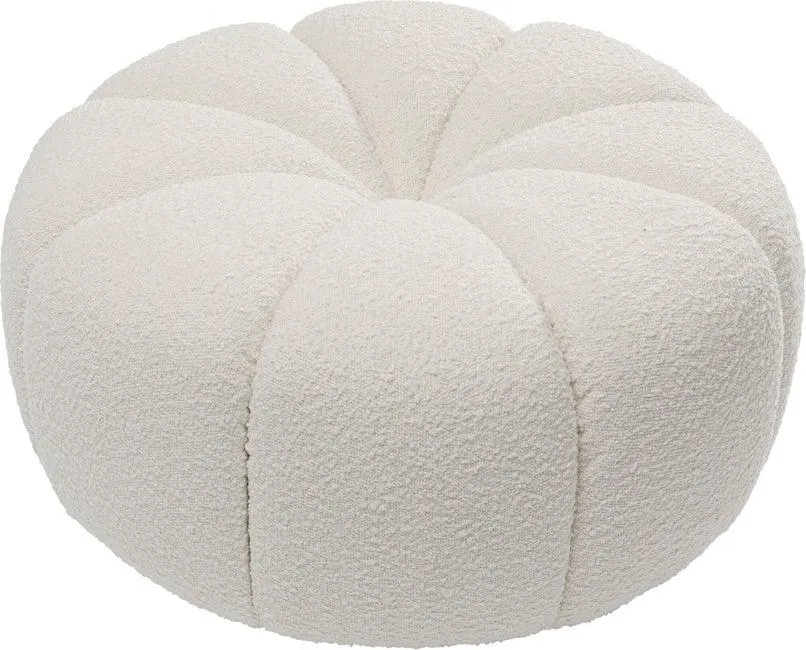 Hocker Peppo Lounge Weiß Ø76cm