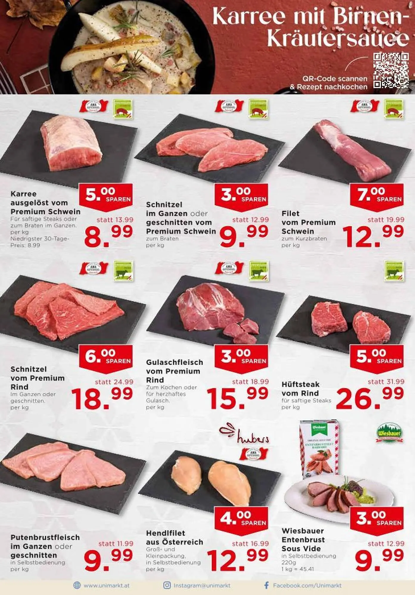 Unimarkt Flugblatt von 17. Dezember bis 31. Dezember 2025 - Flugblätt seite  6