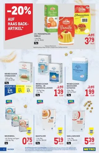 METRO Flugblatt Specials von 15. Oktober bis 25. November 2026 - Flugblätt seite  2
