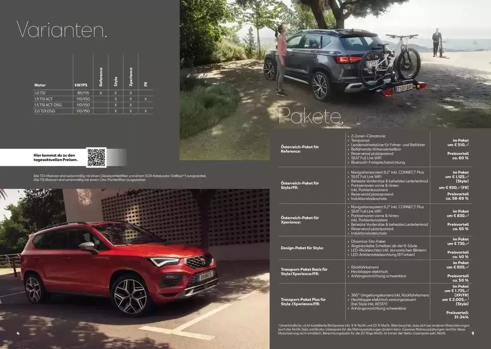 Seat Ateca von 3. Dezember bis 24. November 2025 - Flugblätt seite  3