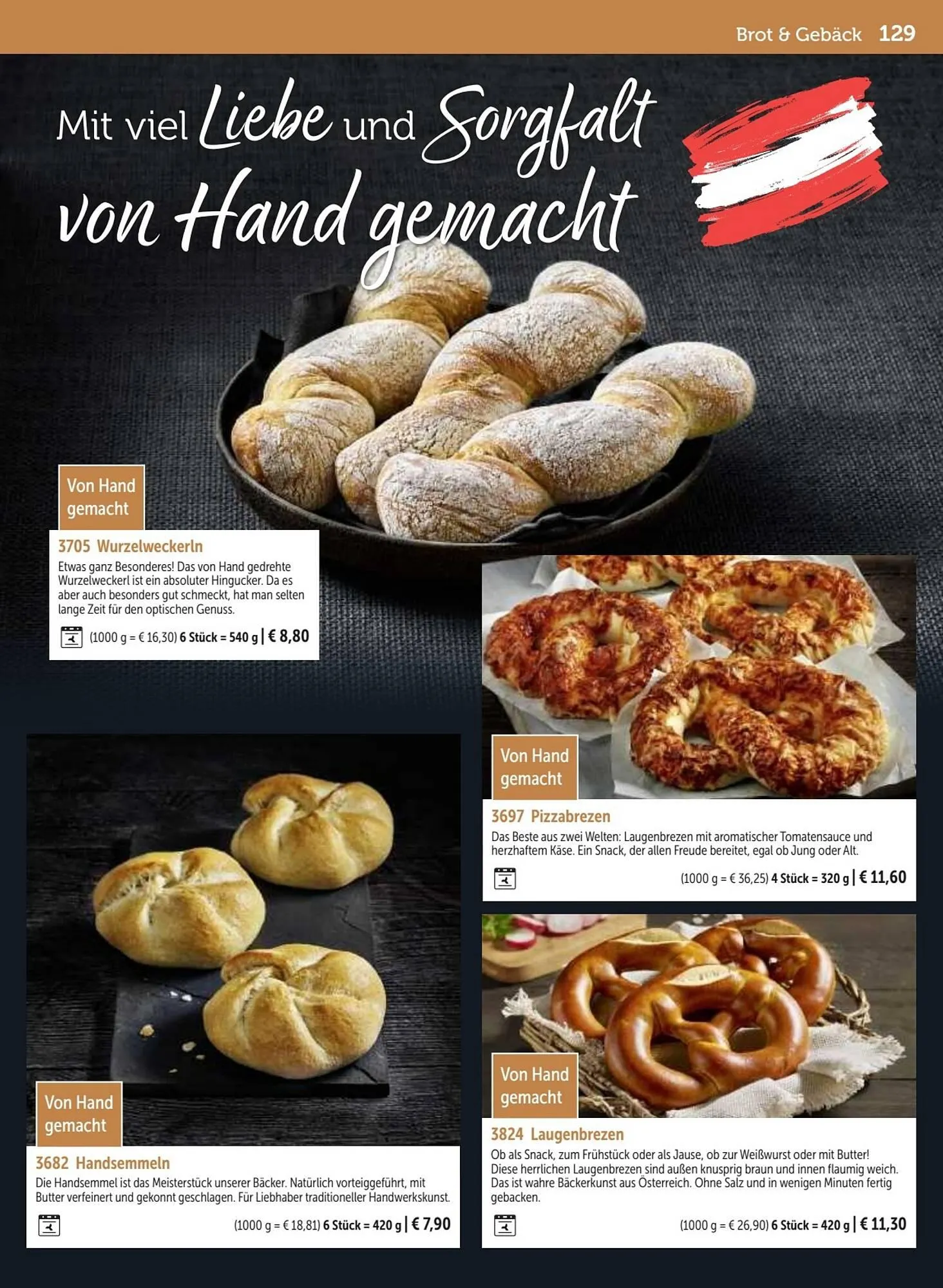 Bofrost Flugblatt von 25. September bis 29. Februar 2024 - Flugblätt seite  129