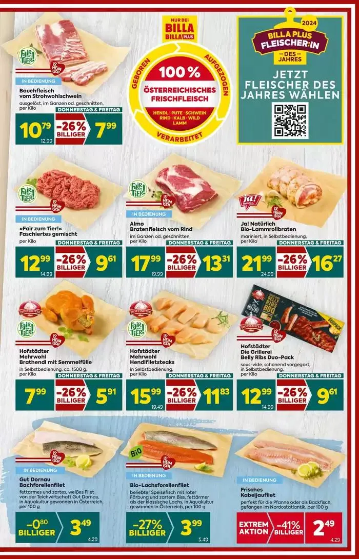 Vorschau BILLA PLUS Wien KW43 von 22. Oktober bis 5. November 2024 - Flugblätt seite 11