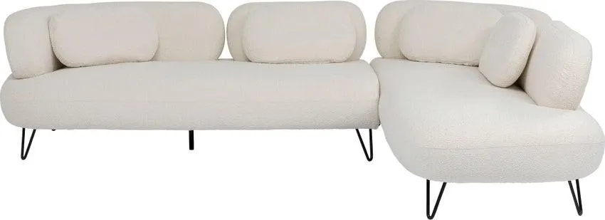 Ecksofa Peppo Weiß