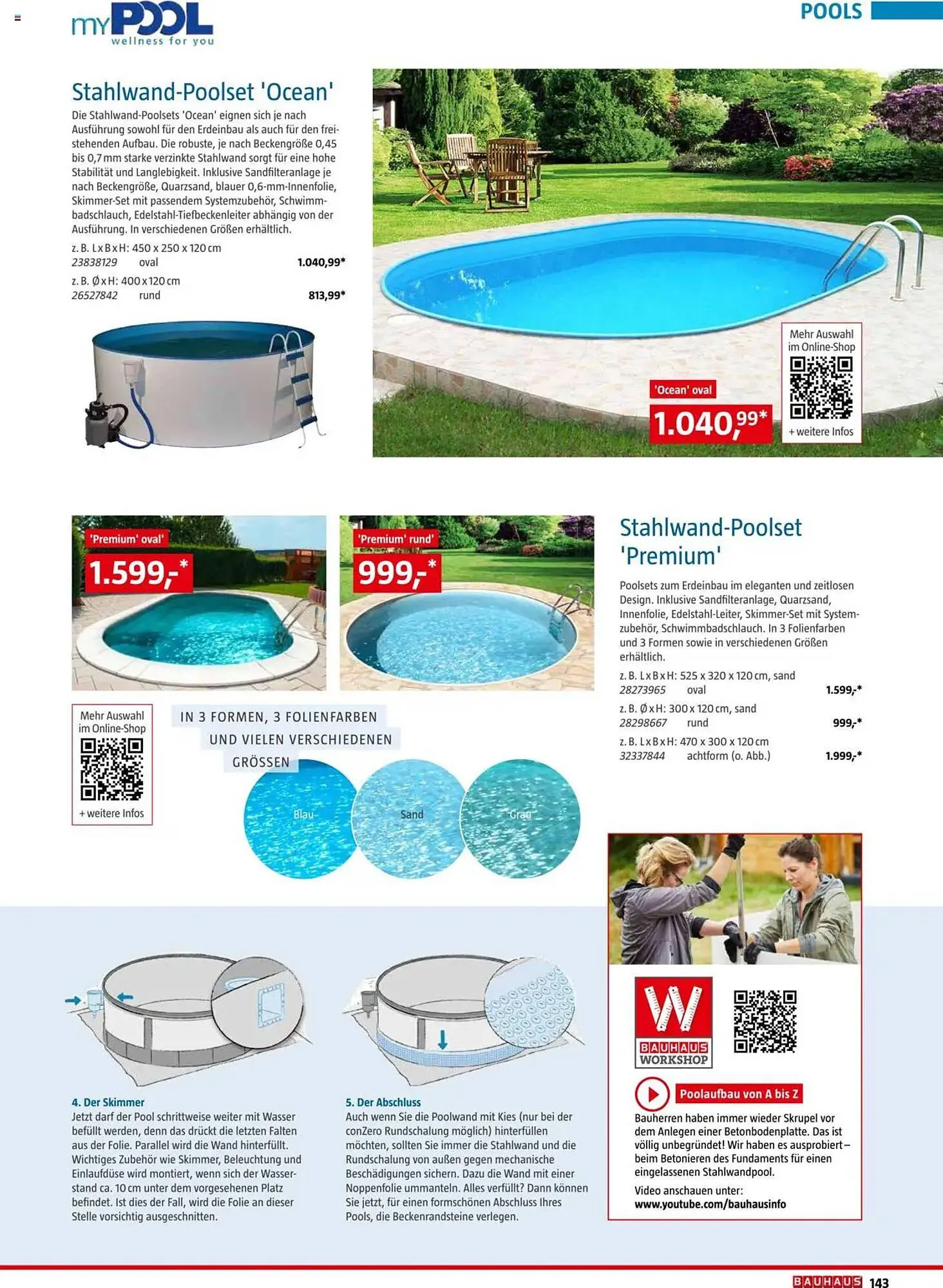 Bauhaus Flugblatt von 4. März bis 4. Jänner 2026 - Flugblätt seite 143