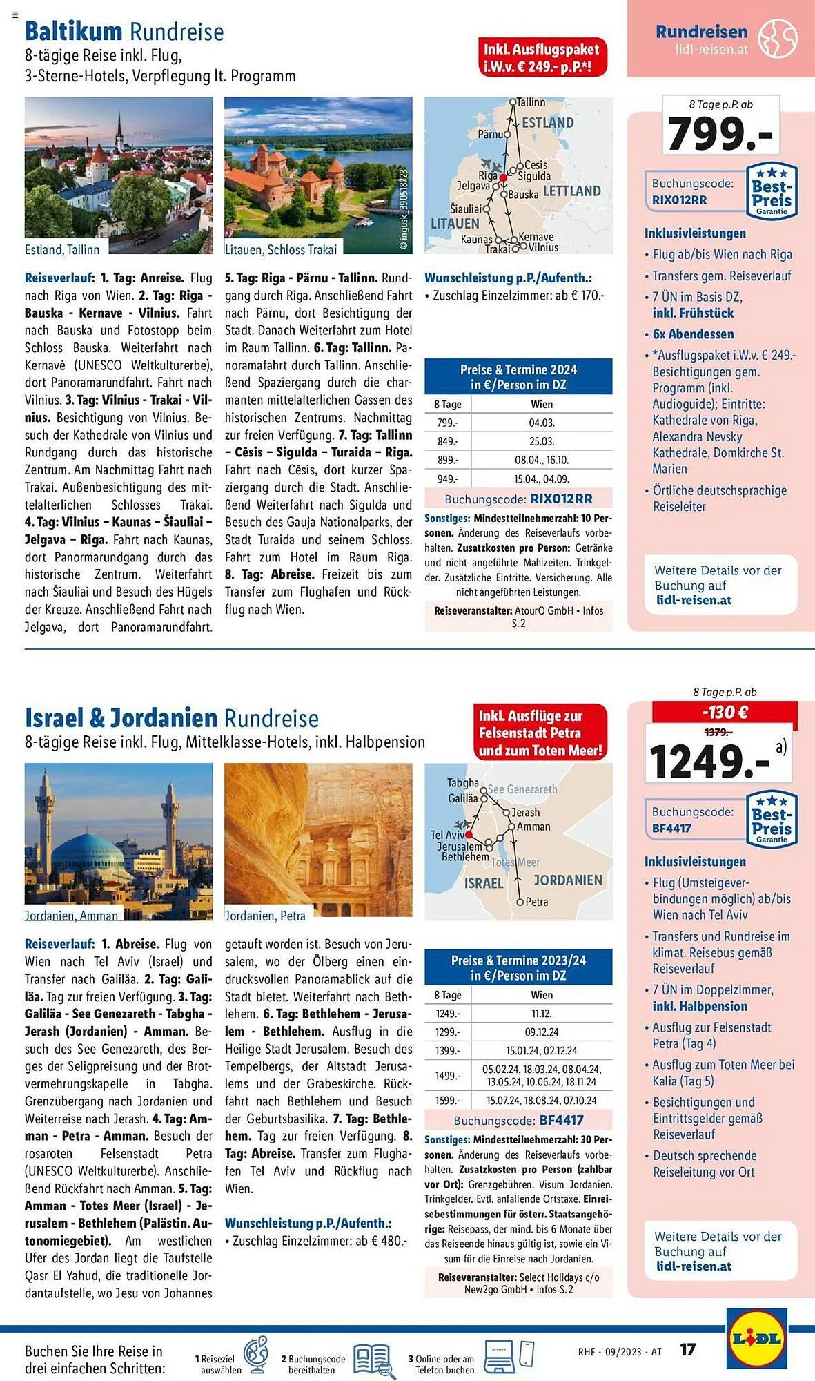 Lidl Flugblatt von 30. August bis 30. September 2023 - Flugblätt seite 17