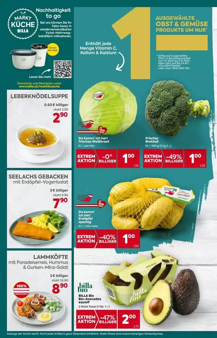Vorschau BILLA PLUS Wien KW47 von 19. November bis 3. Dezember 2024 - Flugblätt seite 12
