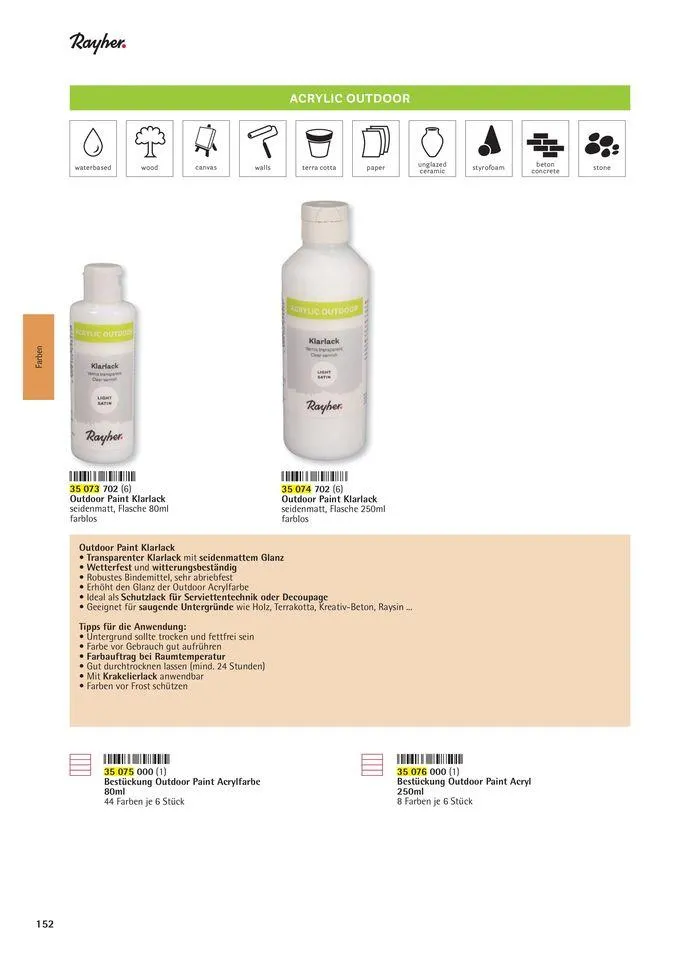 NEUER KATALOG 2024 von 23. Februar bis 31. Dezember 2024 - Flugblätt seite 154
