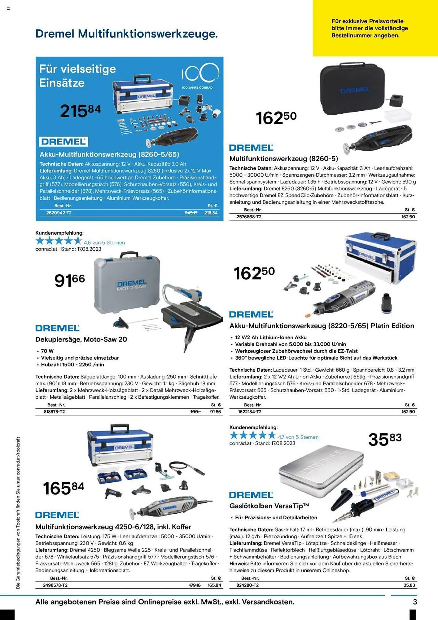 Conrad Flugblatt von 4. September bis 22. Oktober 2023 - Flugblätt seite 5