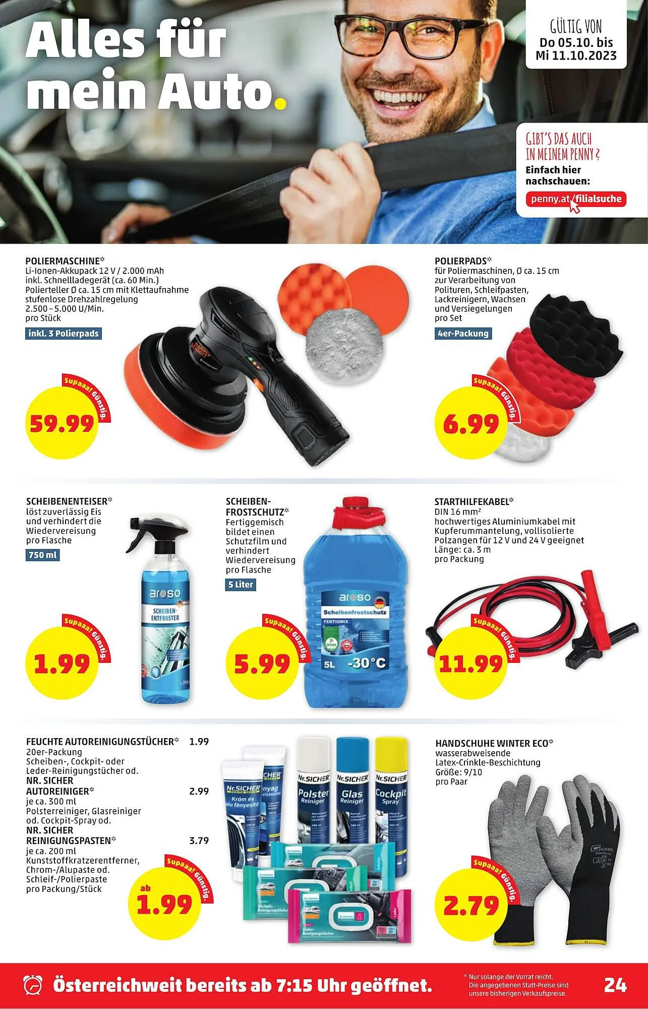 PENNY Flugblatt von 5. Oktober bis 11. Oktober 2023 - Flugblätt seite 24