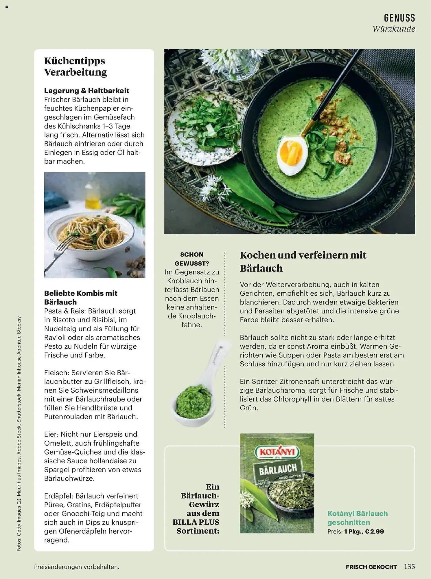 Billa Flugblatt von 1. März bis 30. April 2026 - Flugblätt seite 133