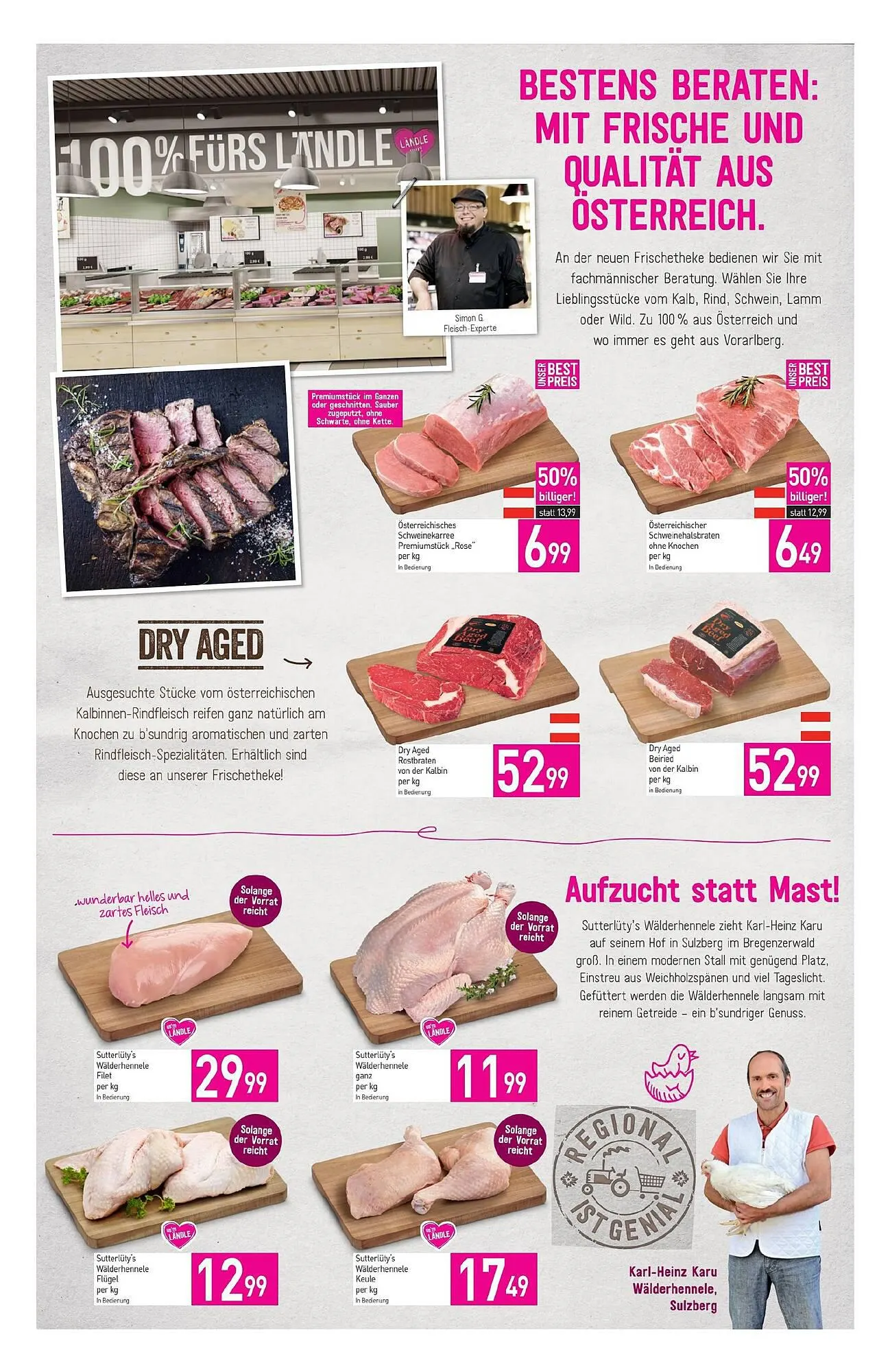 Sutterlüty Flugblatt von 23. November bis 7. Dezember 2023 - Flugblätt seite 13