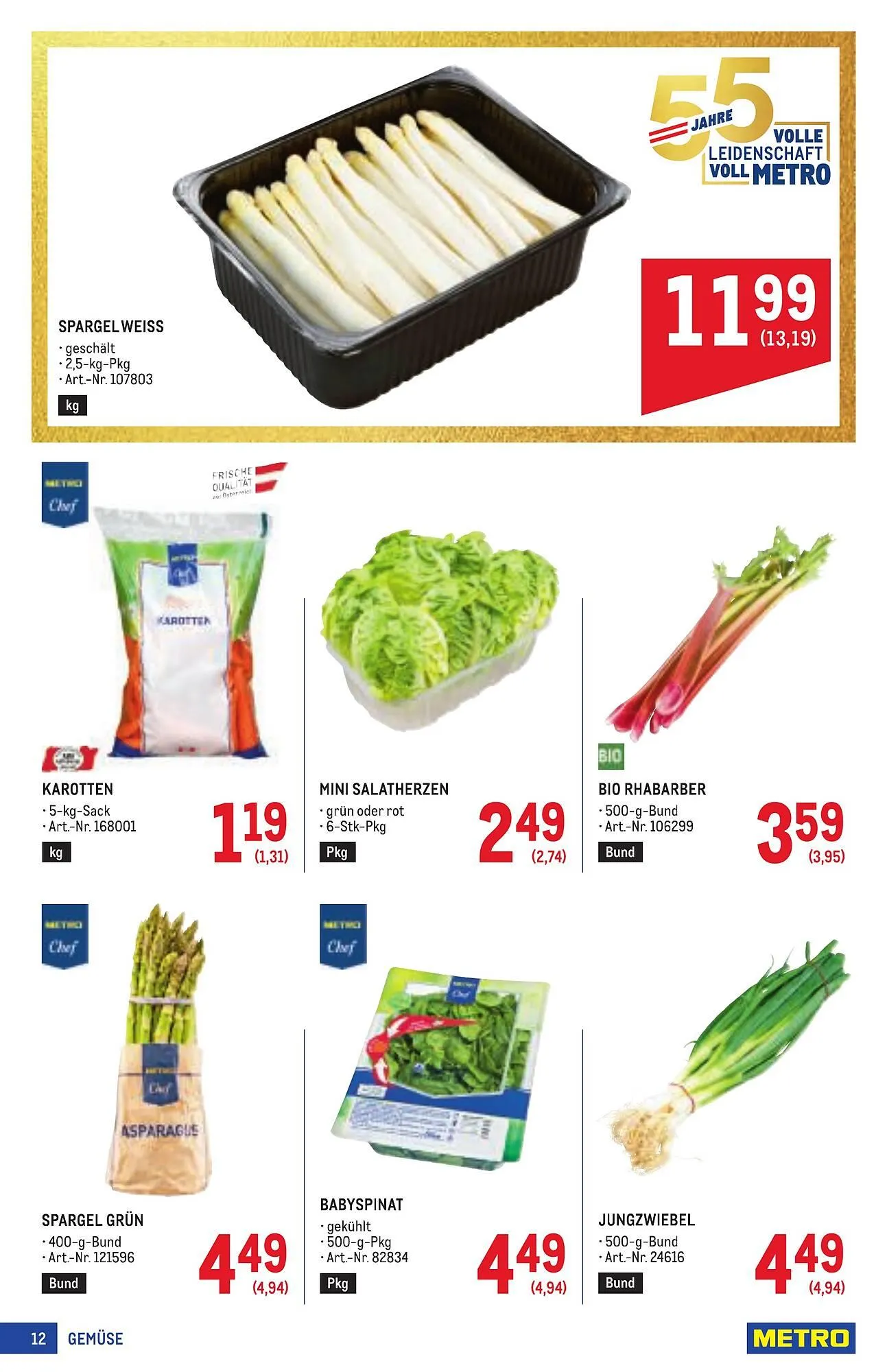 Metro Flugblatt von 2. April bis 15. April 2026 - Flugblätt seite  12