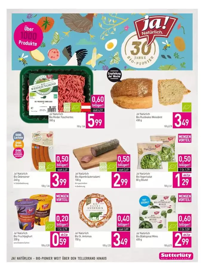 Sutterlüty flugblatt von 16. Jänner bis 22. Jänner 2025 - Flugblätt seite 7