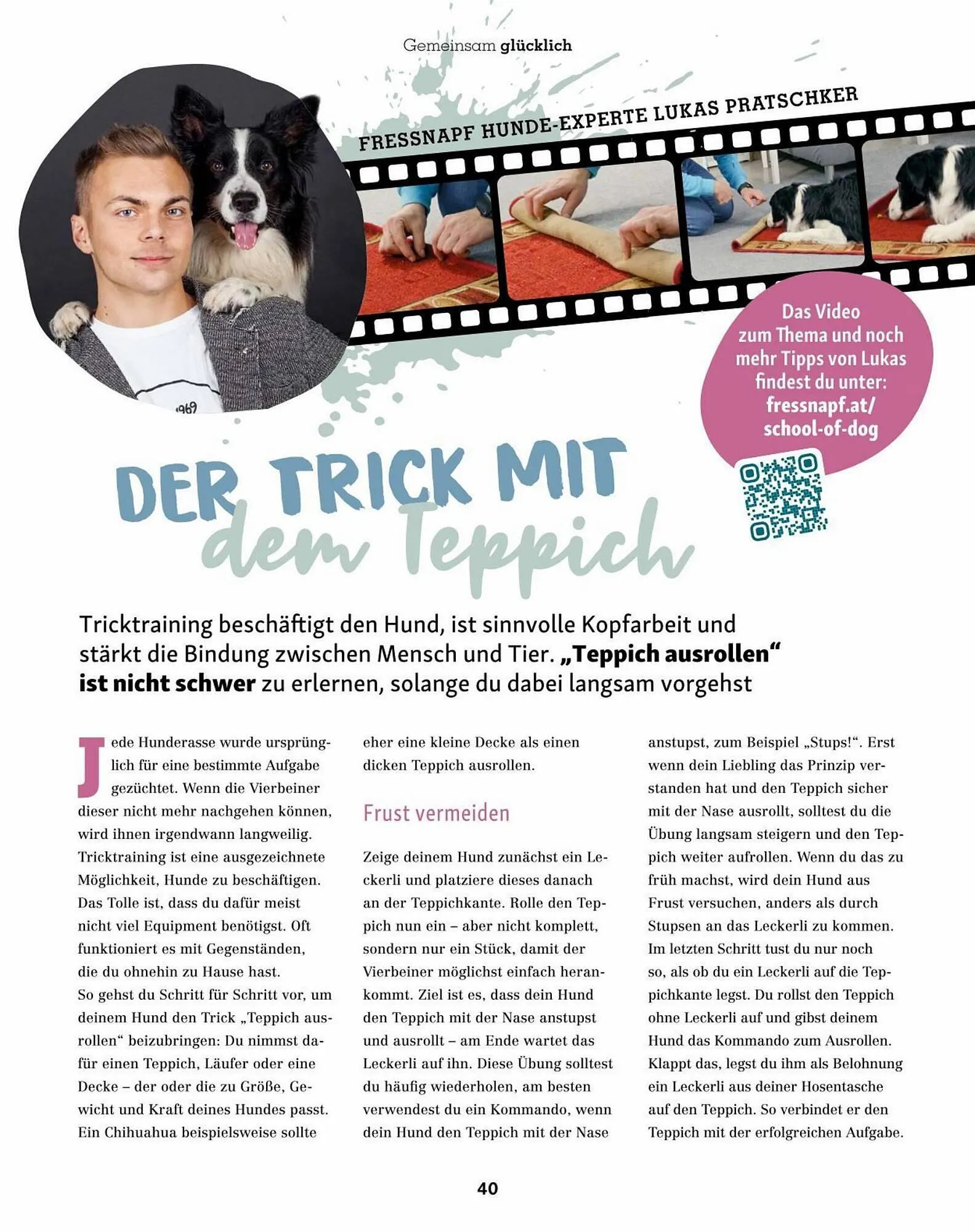 Fressnapf Flugblatt von 30. August bis 31. Oktober 2023 - Flugblätt seite 40